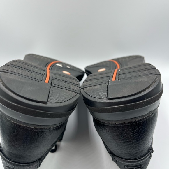 Men’s Clark’s Unstructured Black Leather Oxfords Size 11 - Picture 9 of 16